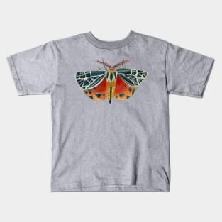 Watercolor Virgin Tiger Moth Kids T-Shirt